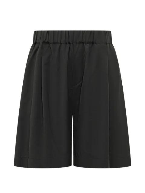 elasticated-waistband bermuda shorts by A PAPER KID