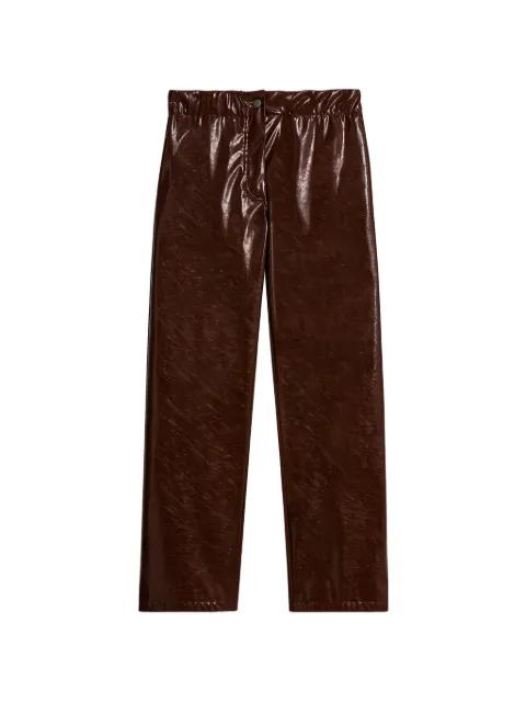 elasticated-waistband trousers by A PAPER KID