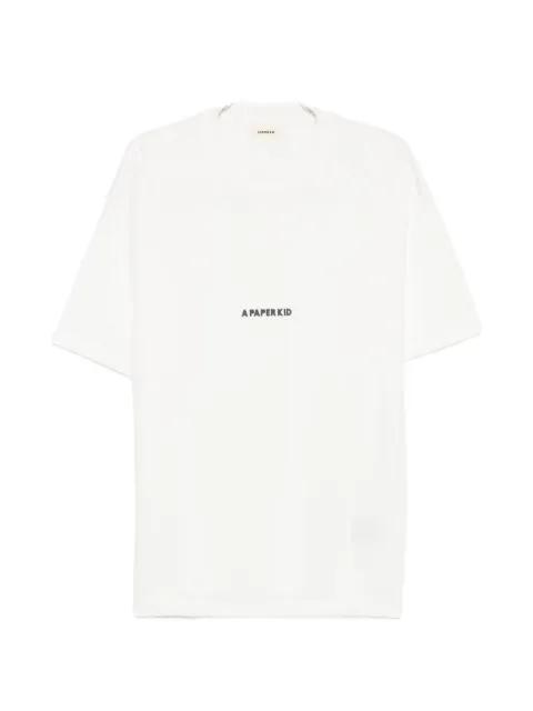 logo-print T-shirt by A PAPER KID