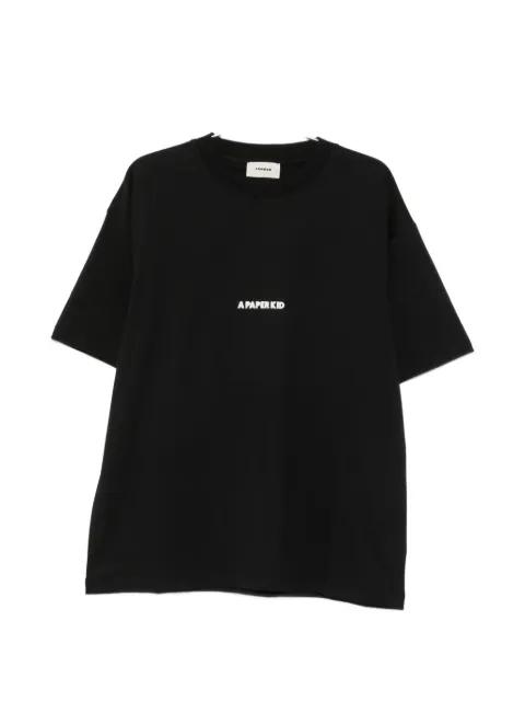 logo-print T-shirt by A PAPER KID
