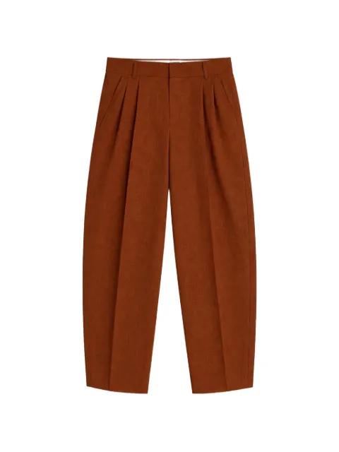 pleated linen trousers by A PAPER KID