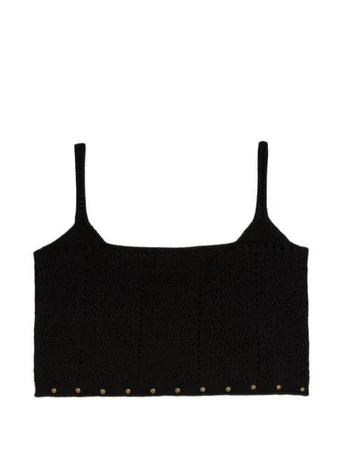 studded knitted top by A PAPER KID
