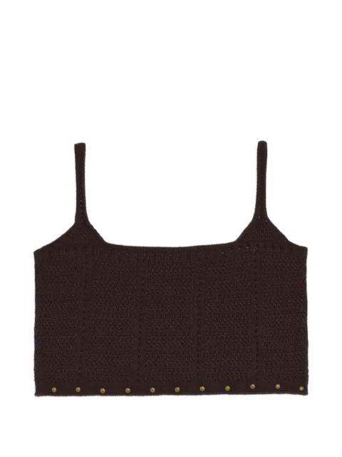 studded knitted top by A PAPER KID