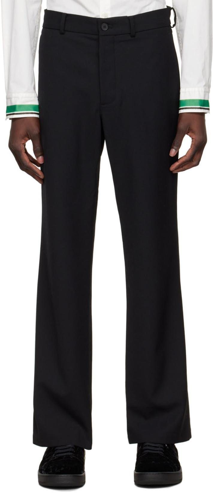 Black Wool Trousers by A PERSONAL NOTE 73