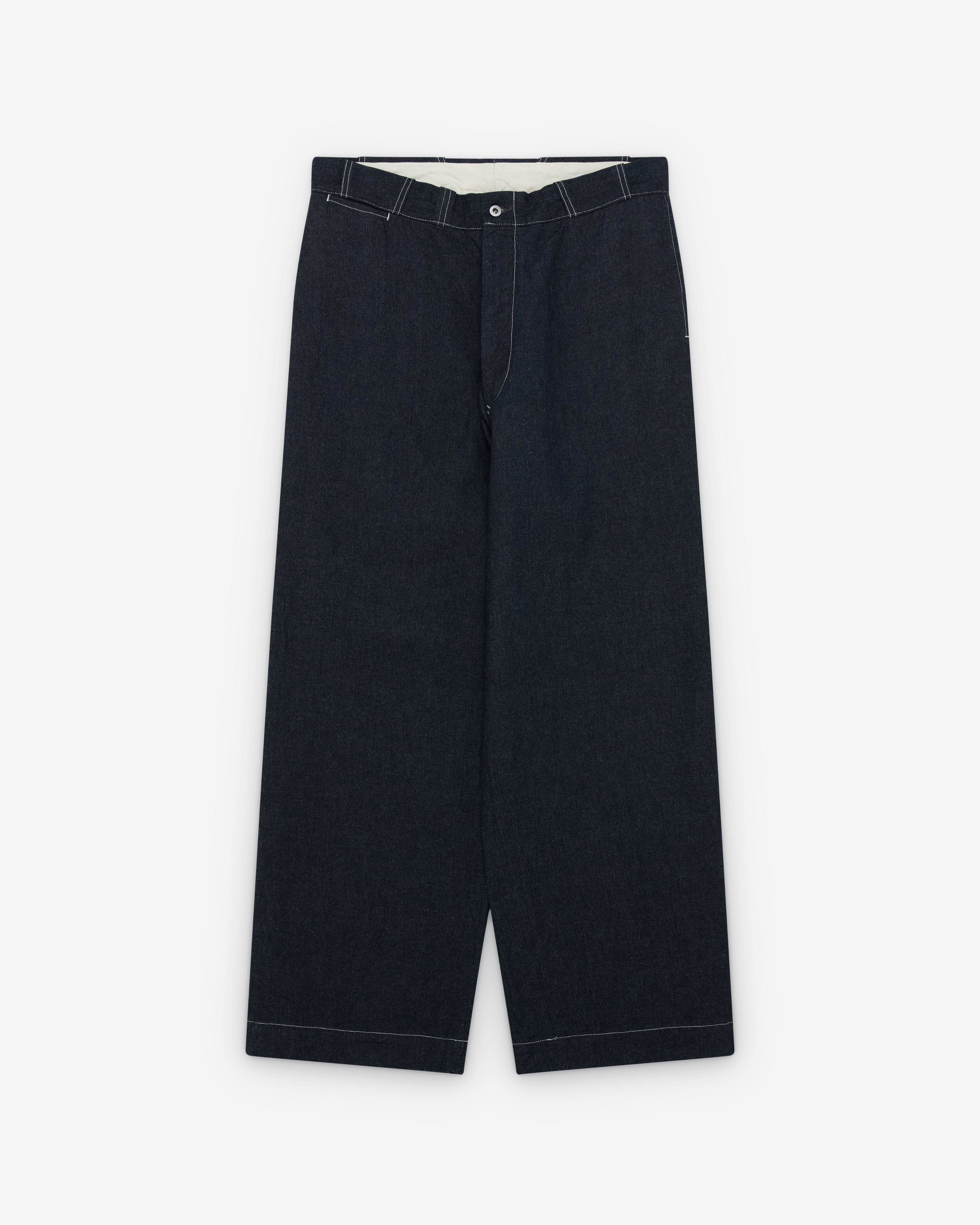A.Presse - Men's Denim Work Pants - (One Wash) by A.PRESSE