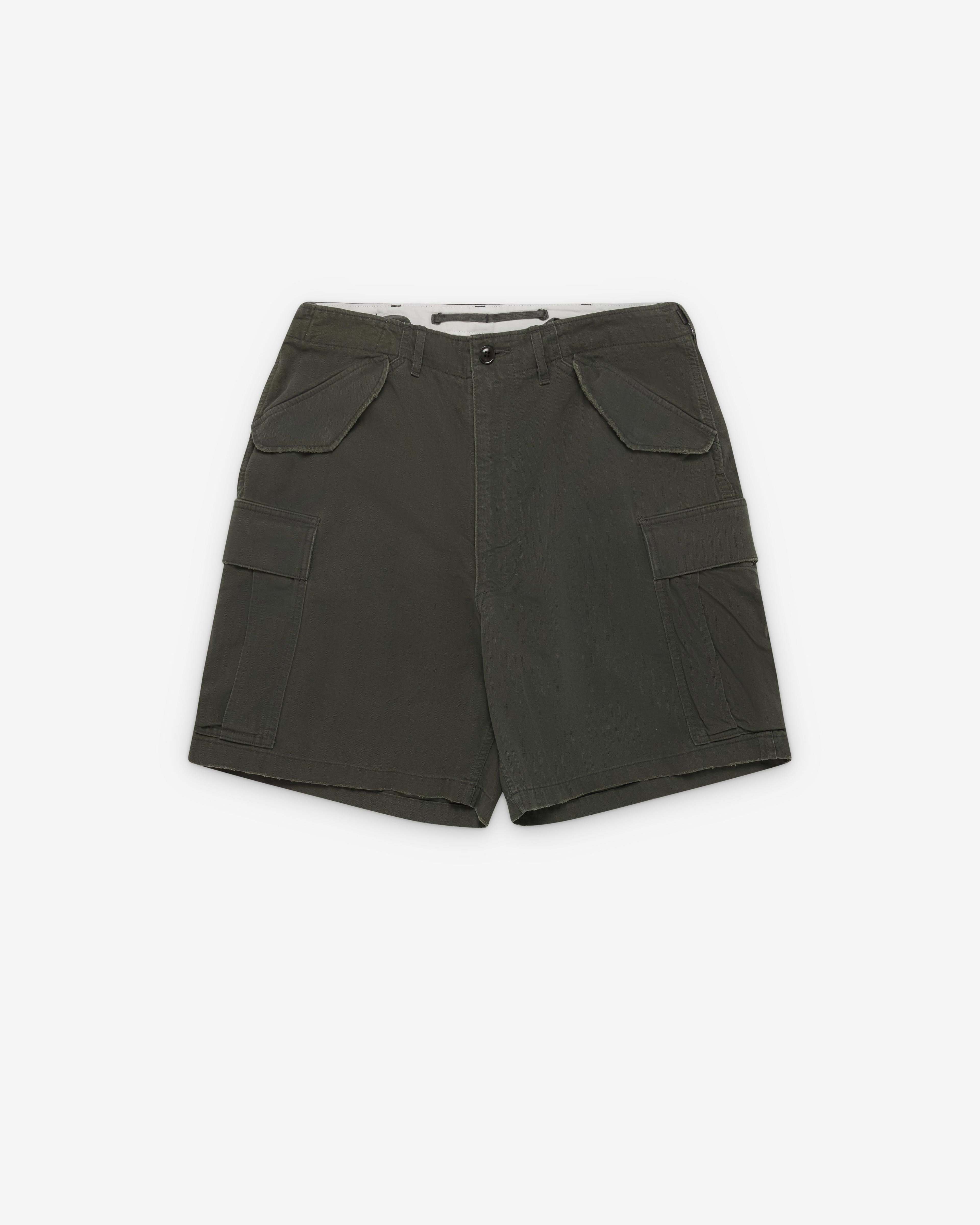 A.Presse - Men's M-51 Shorts - (Olive) by A.PRESSE