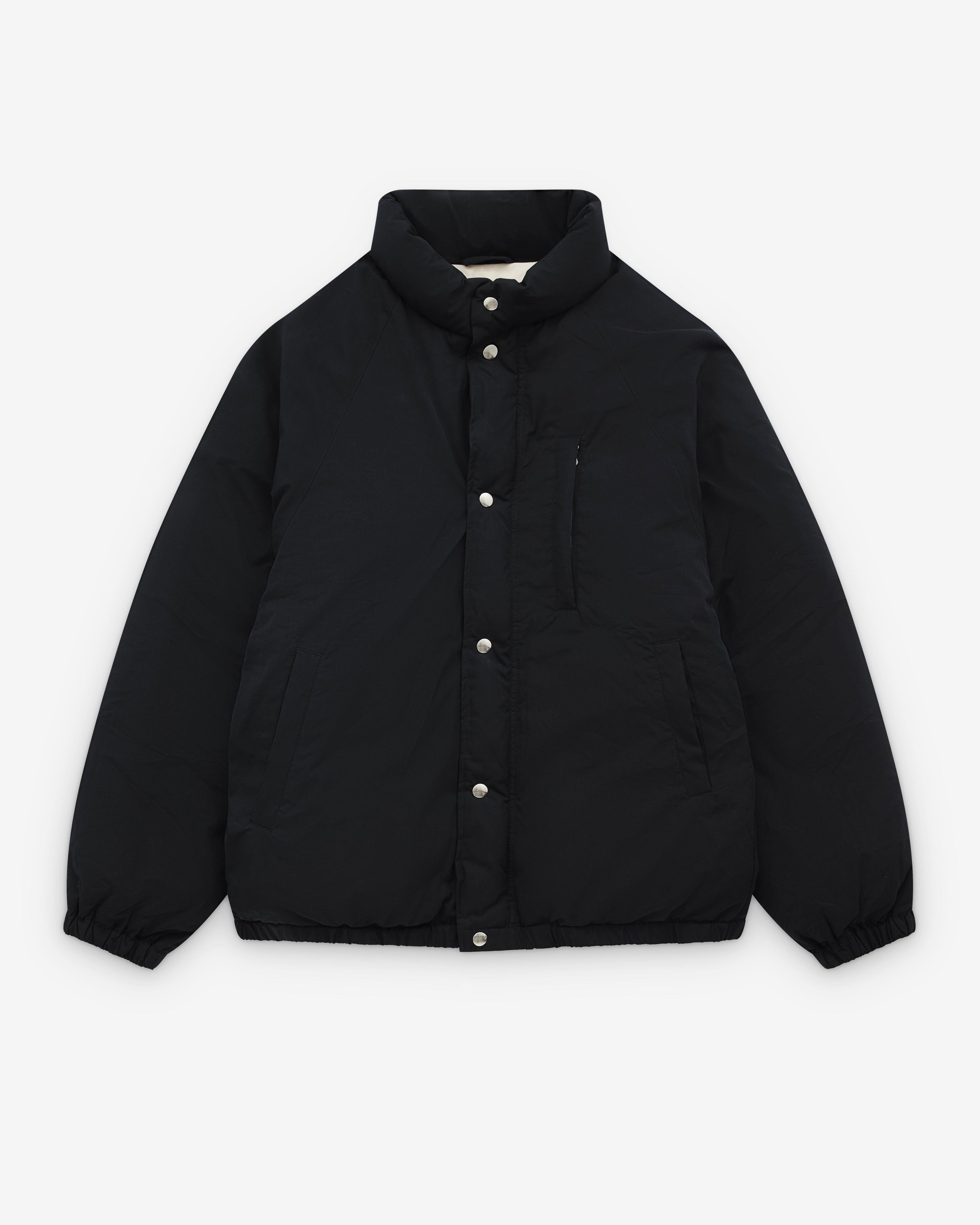 A.Presse - Men's Silk Ripstop Ski Down Jacket - (Black) by A.PRESSE