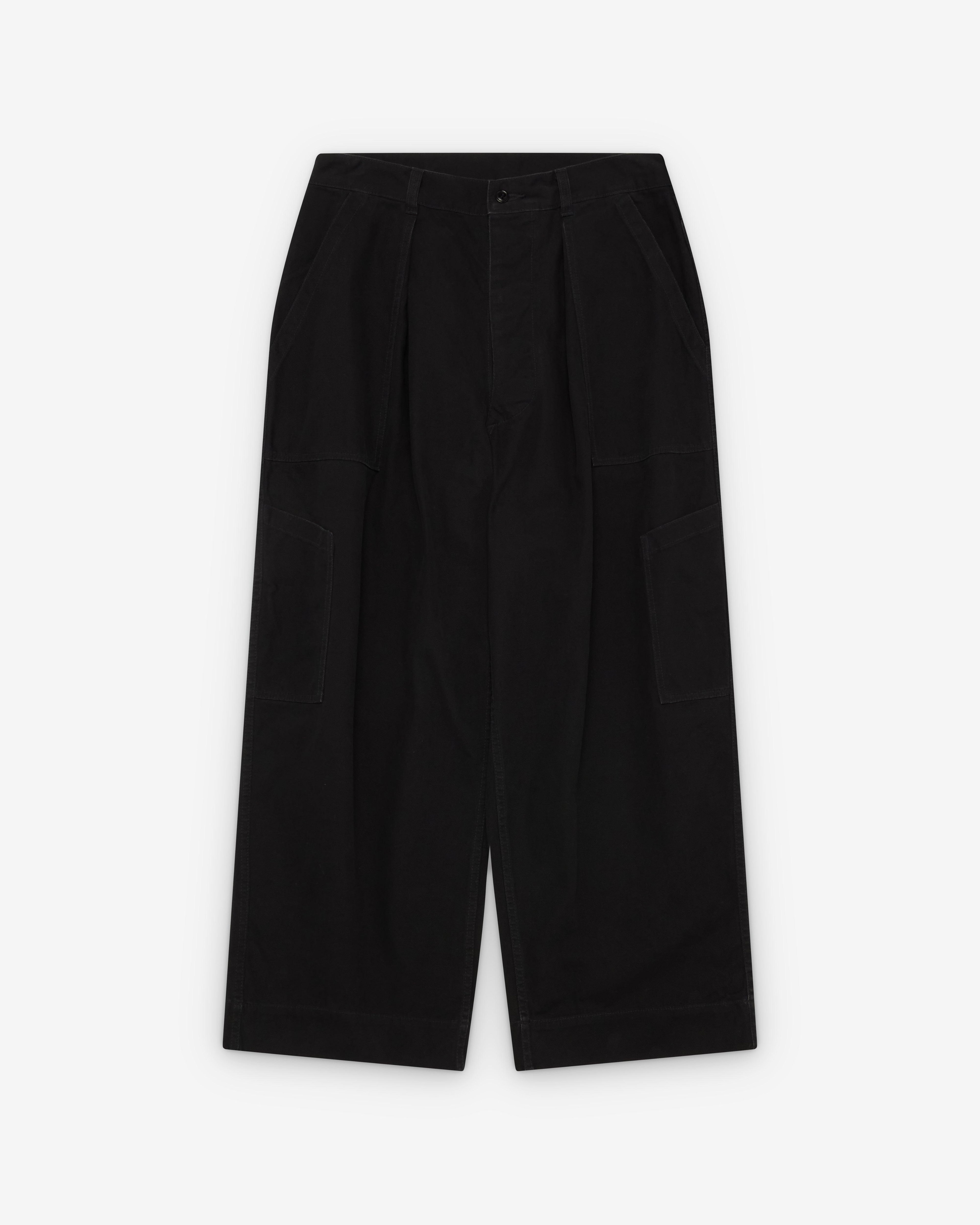 A.Presse - Men's USAF Hemmed Bottoms - (Black) by A.PRESSE