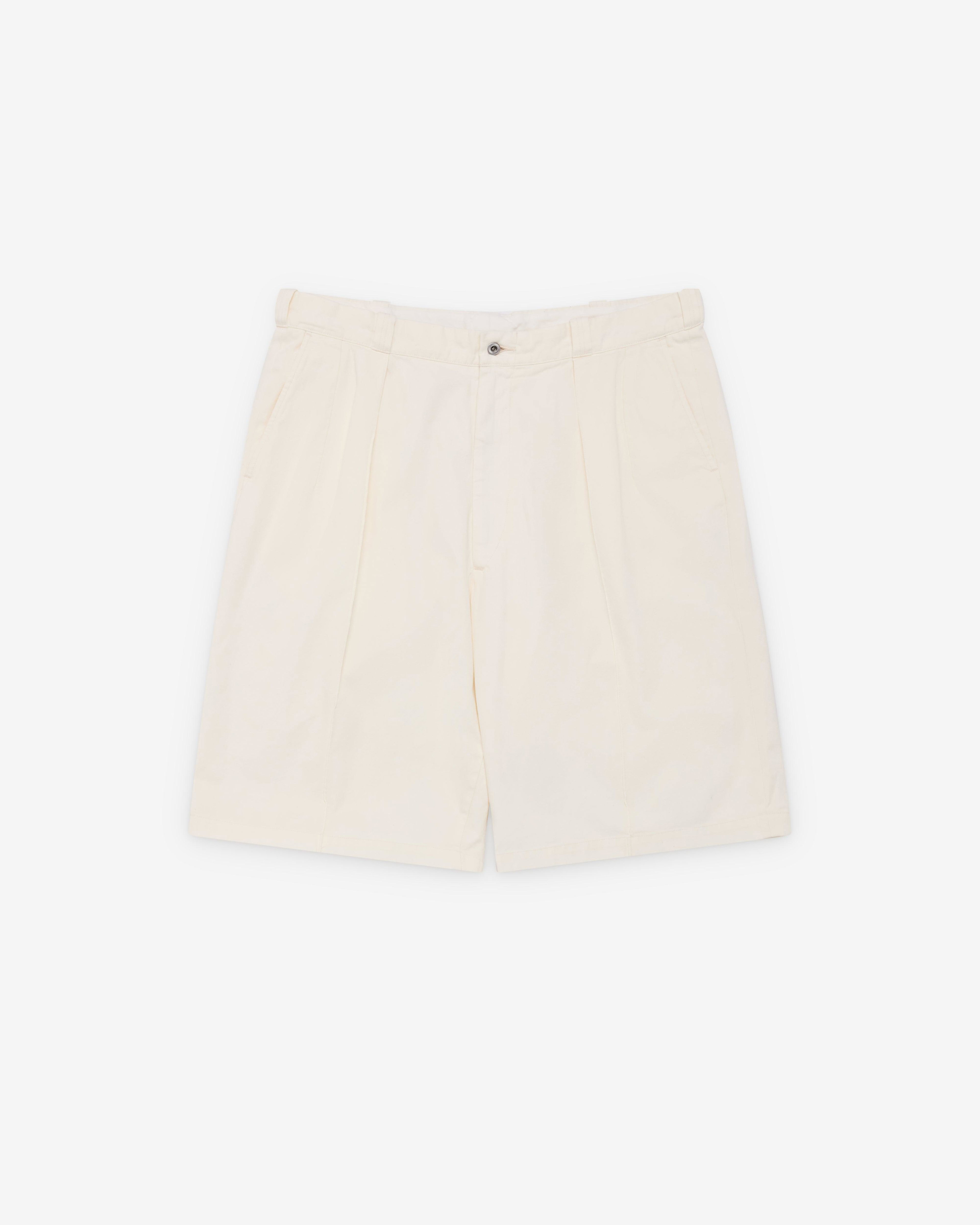 A.Presse - Men's Vintage Chino Shorts - (Natural) by A.PRESSE