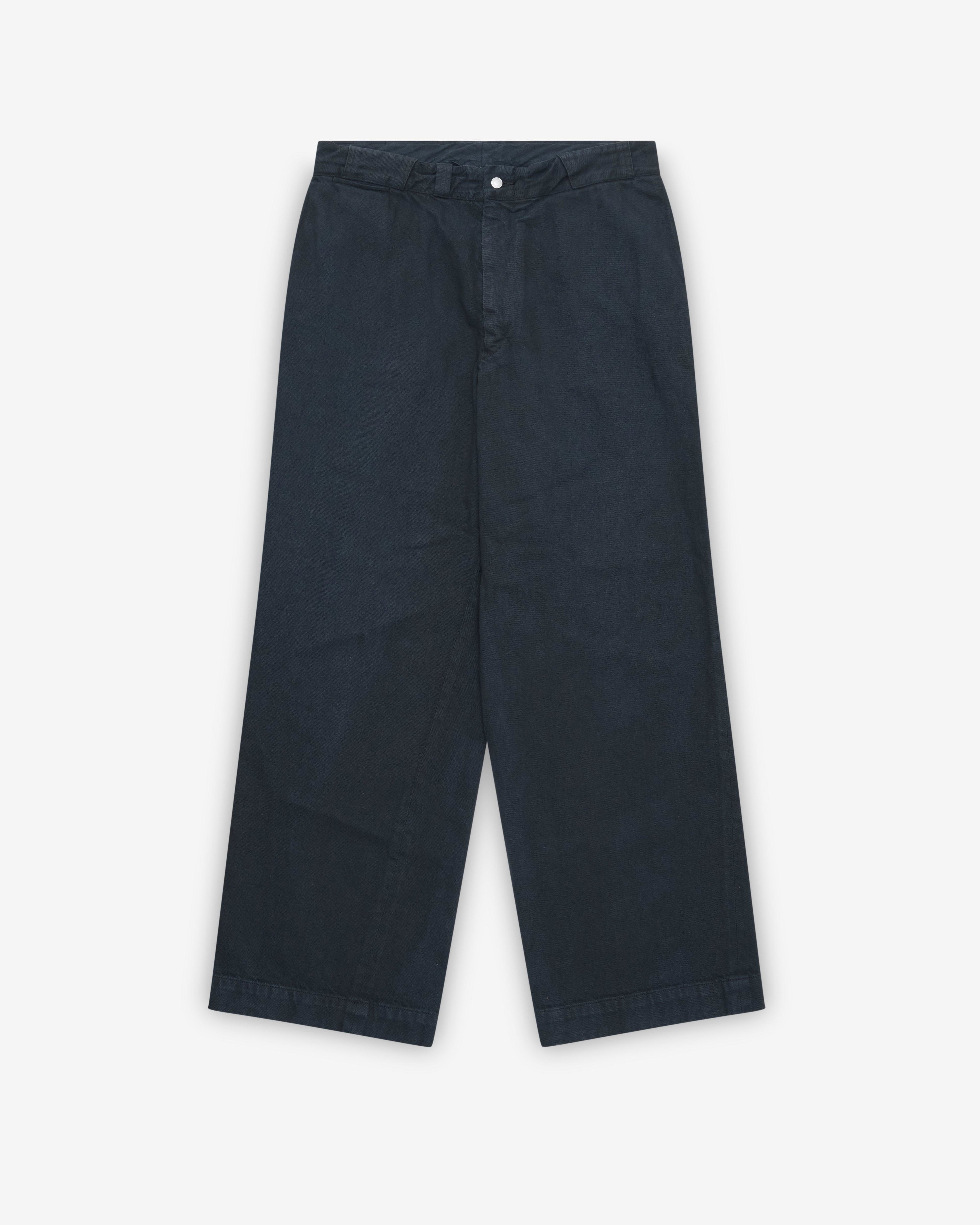 A.Presse - Men's Vintage Denim Work Pants - (Dark Wash) by A.PRESSE