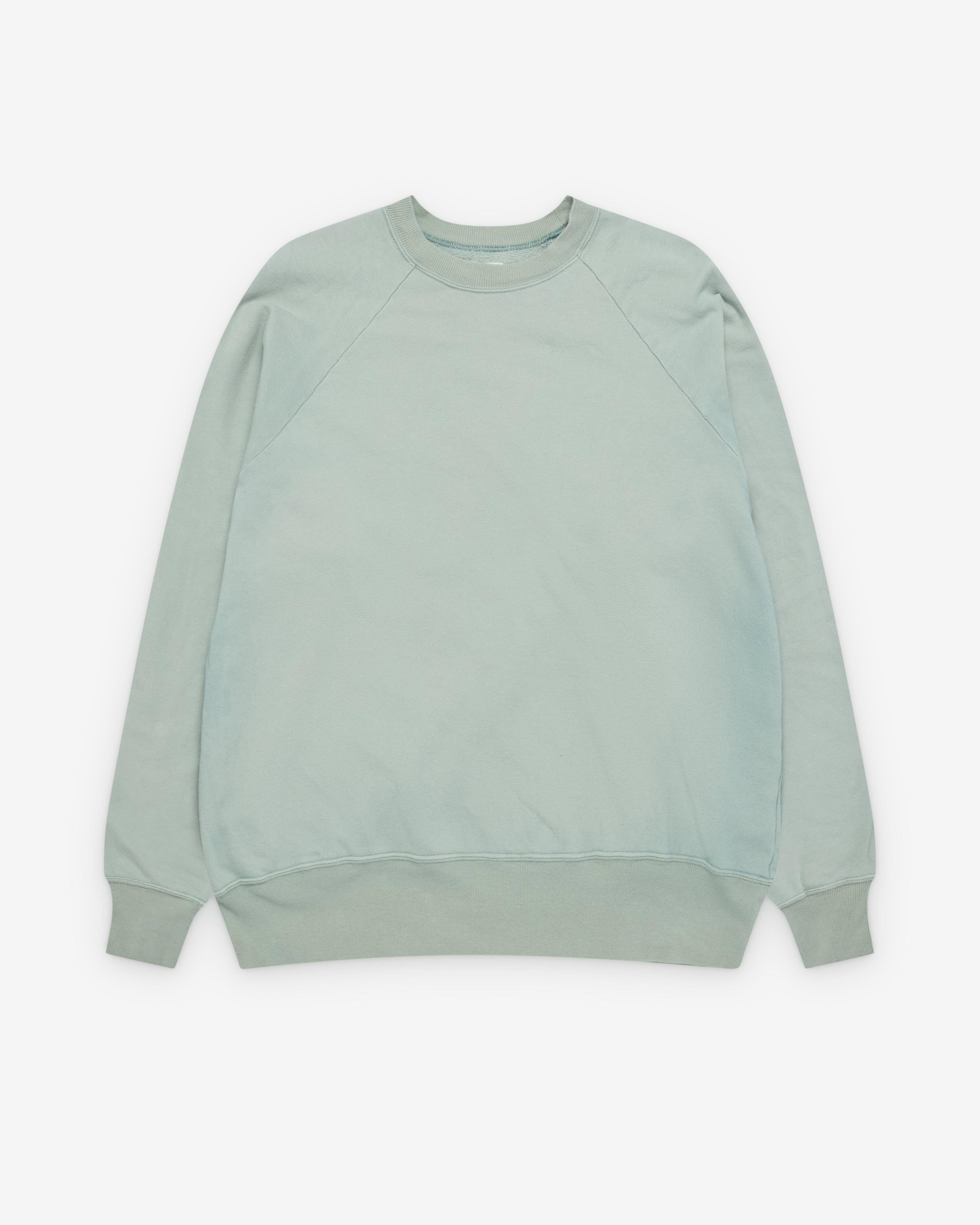 A.Presse - Men's Vintage Light Weight Sweatshirt - (Green) by A.PRESSE