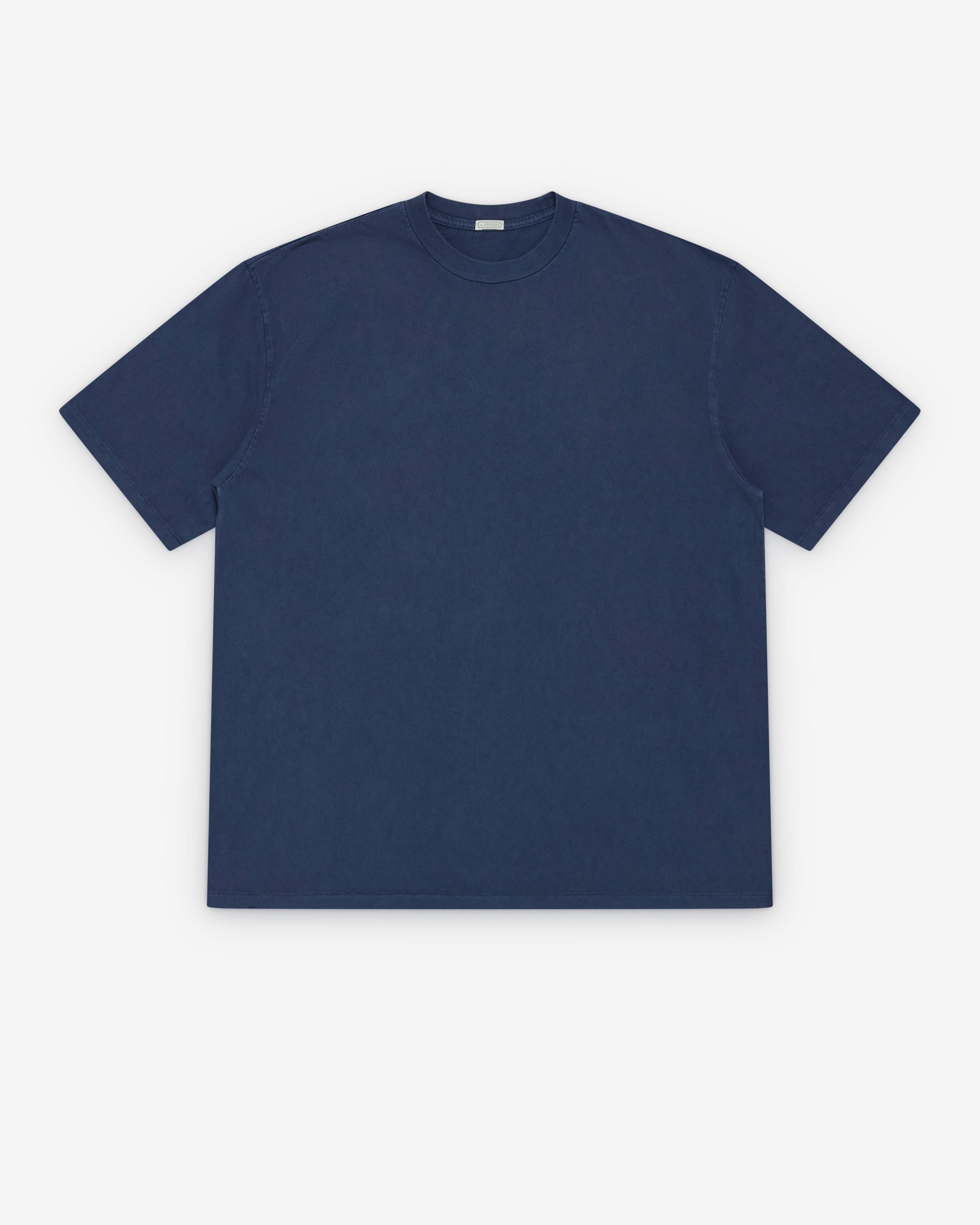 A.Presse - Men's Vintage Light Weight T-Shirt - (Blue) by A.PRESSE