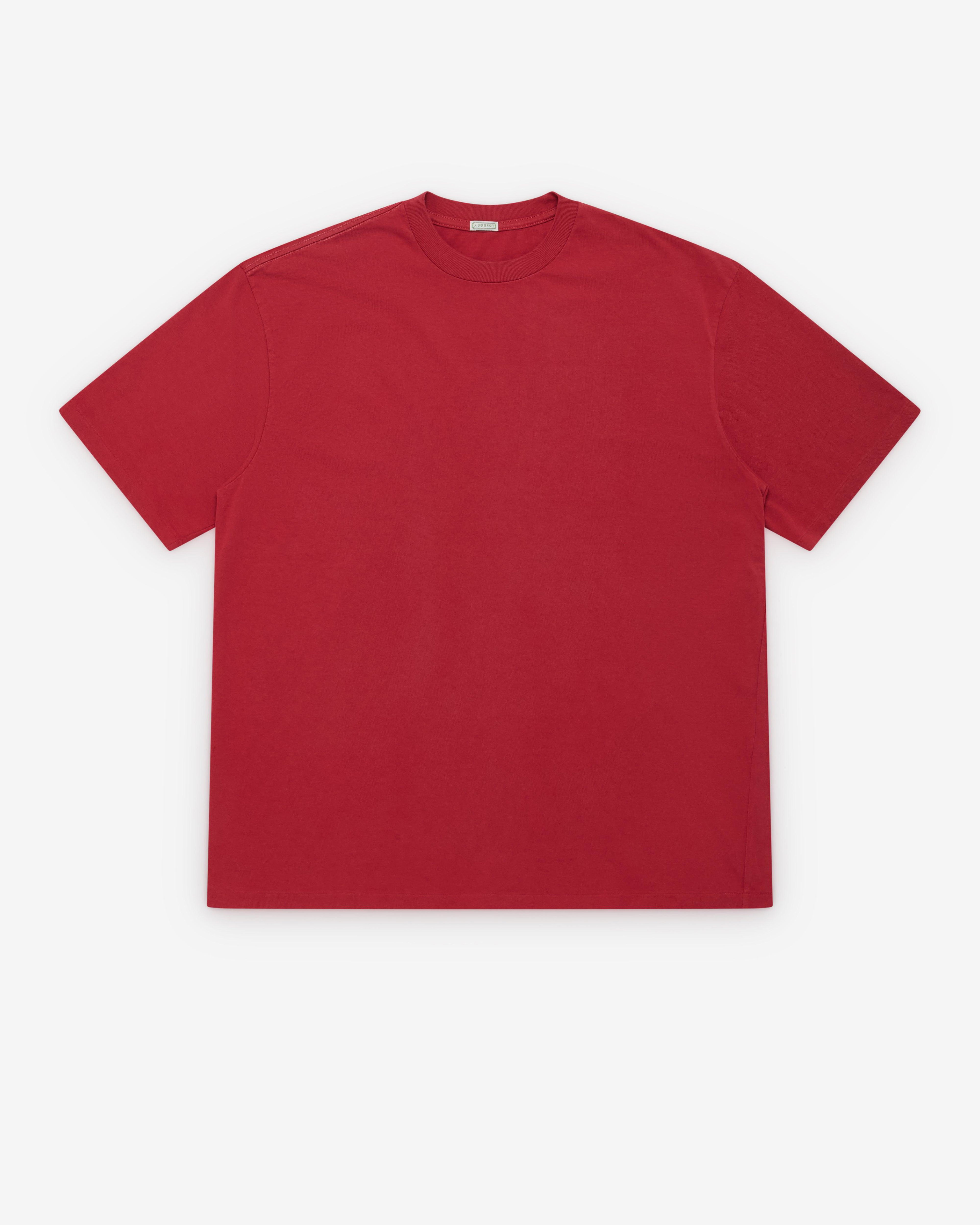 A.Presse - Men's Vintage Light Weight T-Shirt - (Red) by A.PRESSE