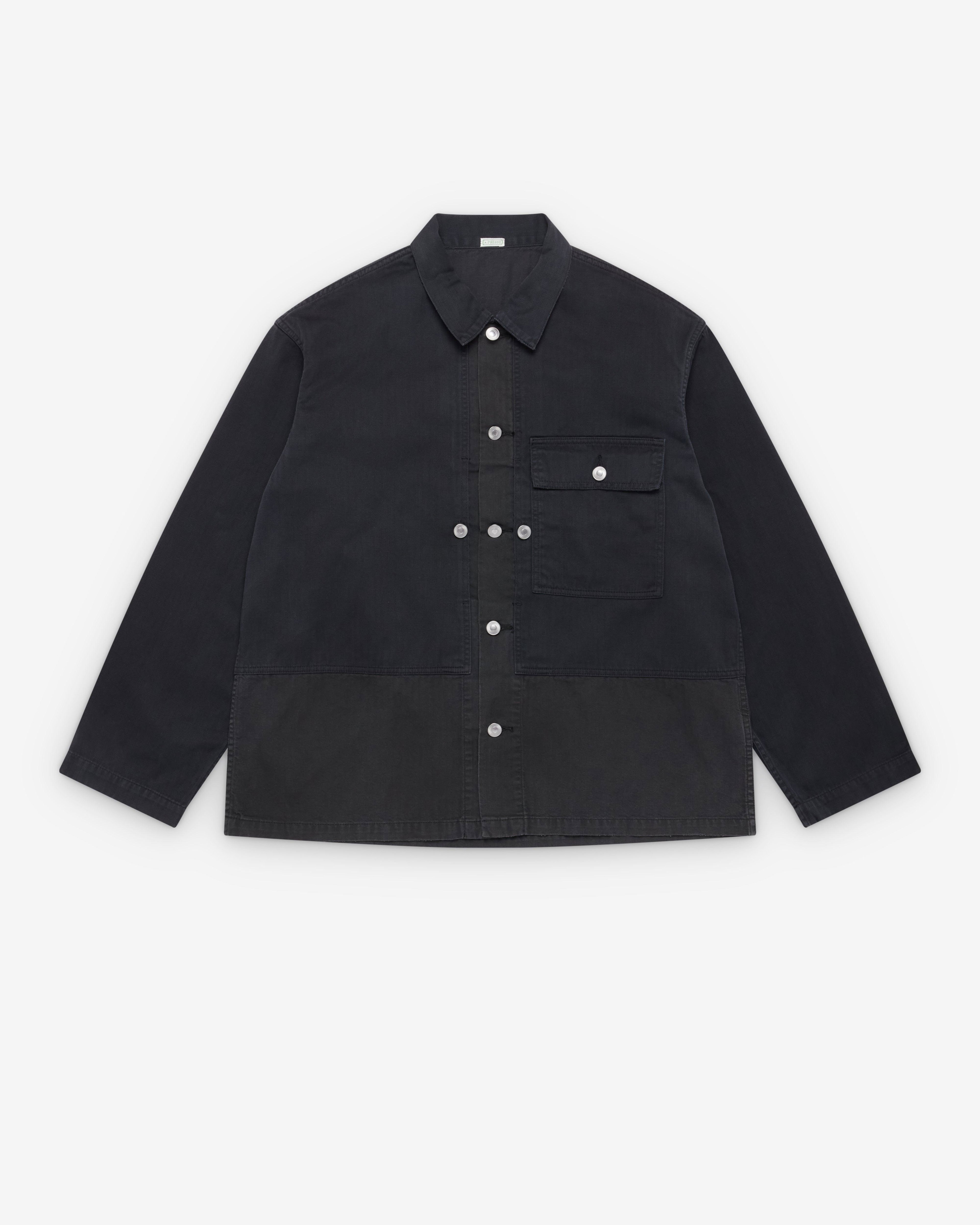 A.Presse - Men's Vintage USMA HBT M-44 Jacket - (Black) by A.PRESSE