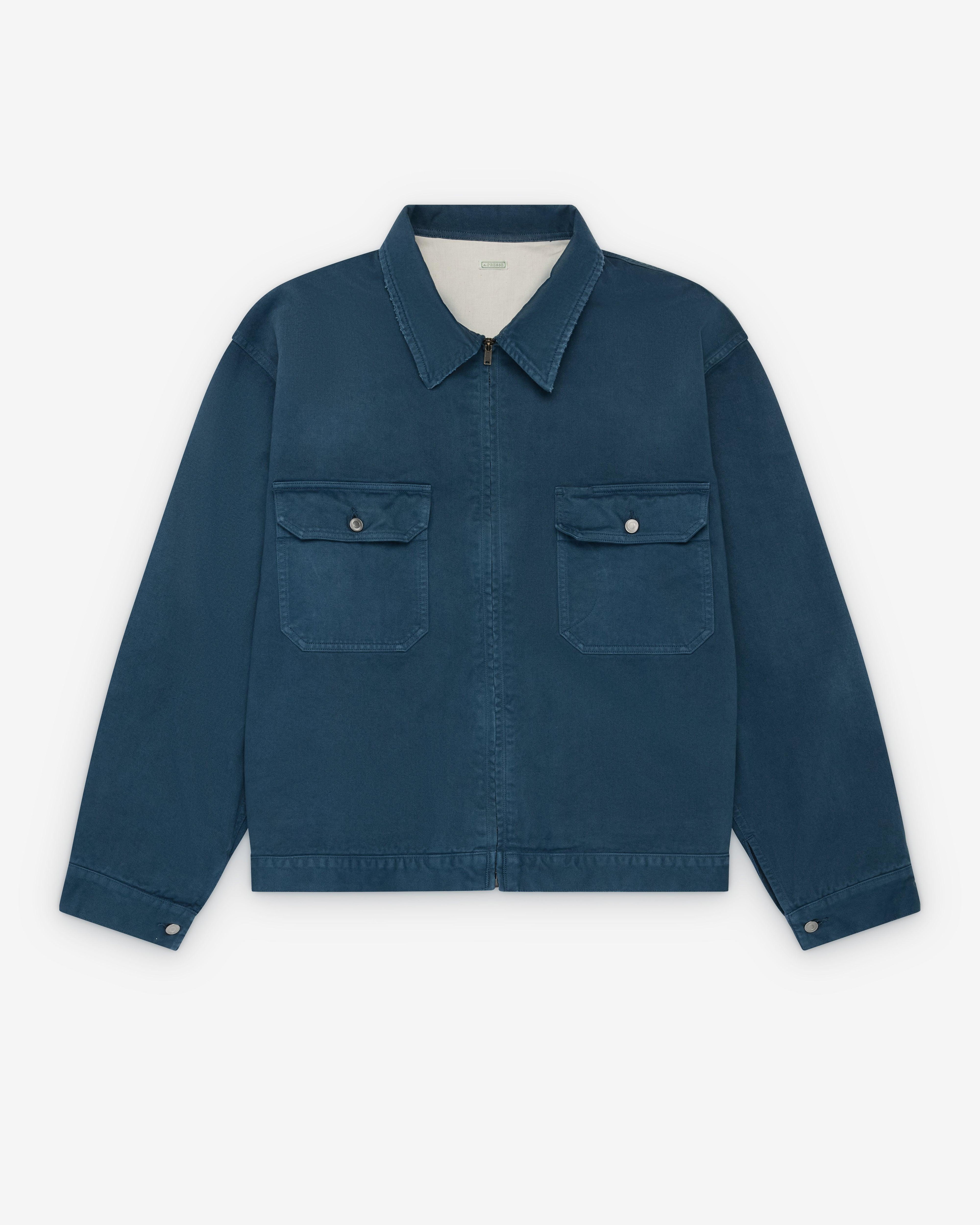 A.Presse - Men's Vintage Work Jacket - (Blue) by A.PRESSE