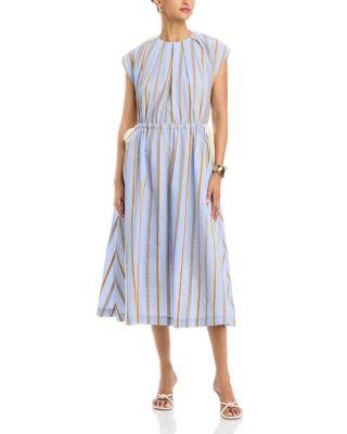Bryce Short Sleeve Midi Dress by A.REN