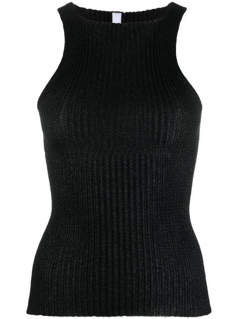 Emma high-neck ribbed tank top by A. ROEGE HOVE
