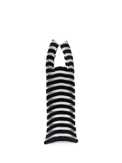 Ivy striped tote bag by A. ROEGE HOVE