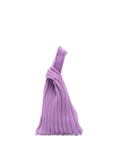 Katrine ribbed knit bag by A. ROEGE HOVE
