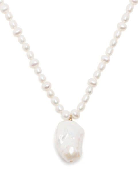 Fireball pearl pendant necklace by A SINNER IN PEARLS