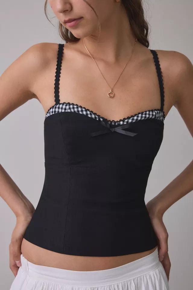 ASTR The Label Amalie Sweetheart Cropped Bustier Top by A ST R THE LABEL