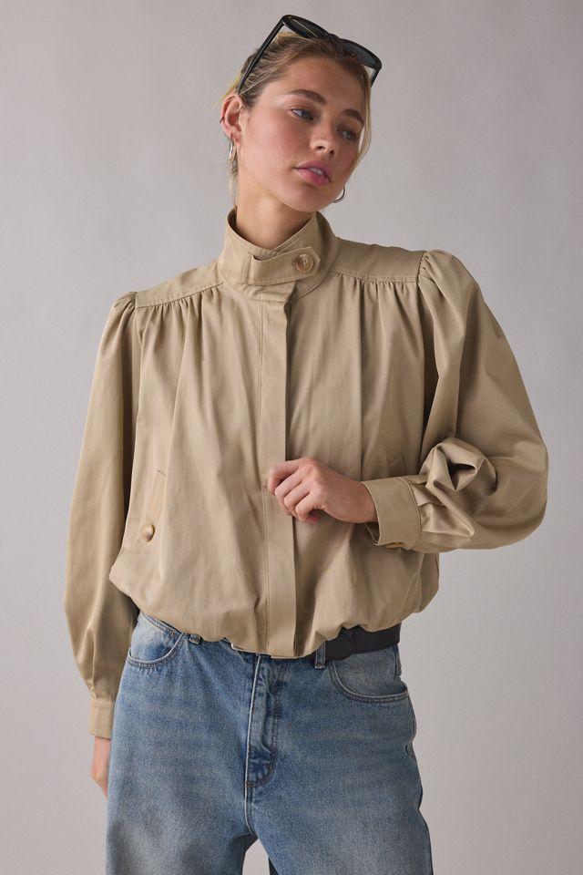 ASTR The Label Estero Gathered Sleeve Bomber Jacket by A ST R THE LABEL