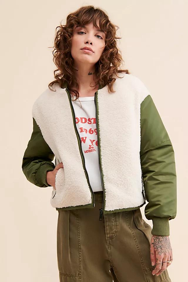ASTR the Label Tegan Mixed Media Jacket by A ST R THE LABEL | FREE PEOPLE