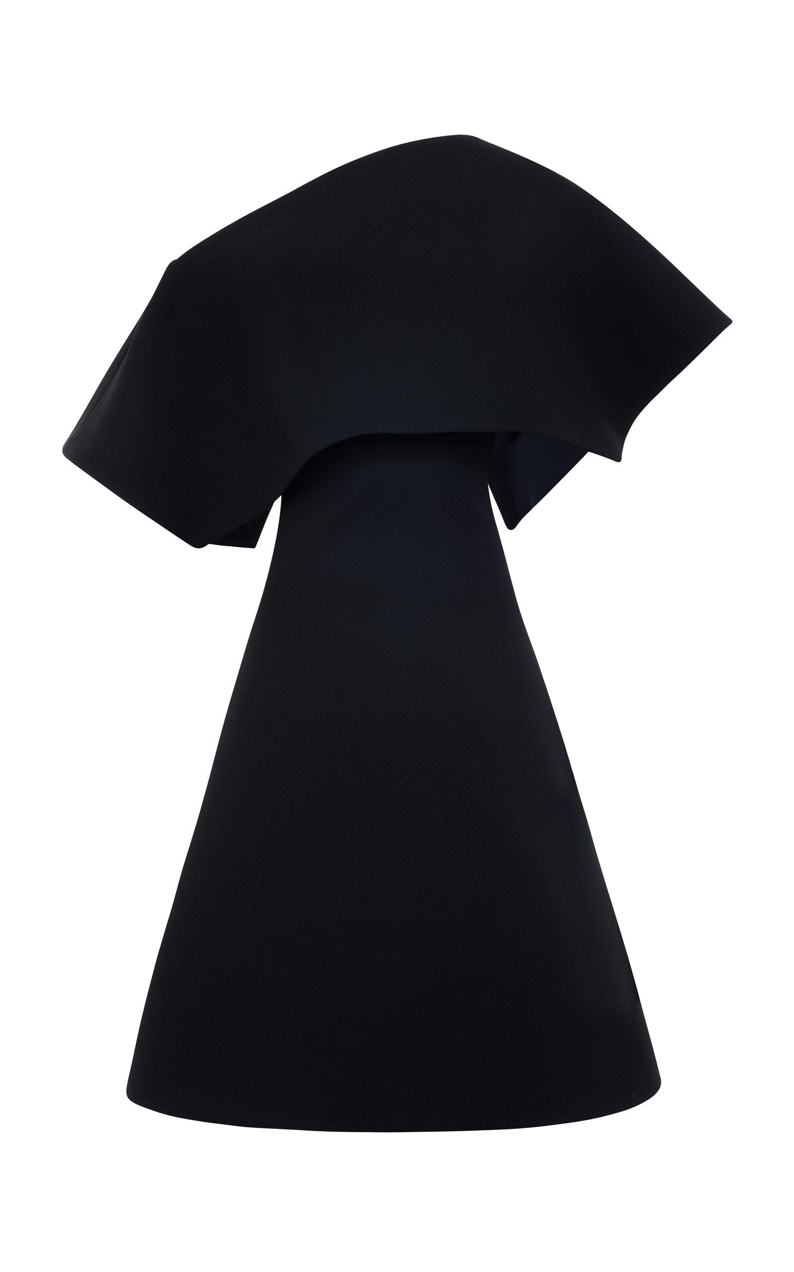 A.W.A.K.E. MODE Asymmetric Big Collar Mini Dress - Moda Operandi by A.W.A.K.E MODE