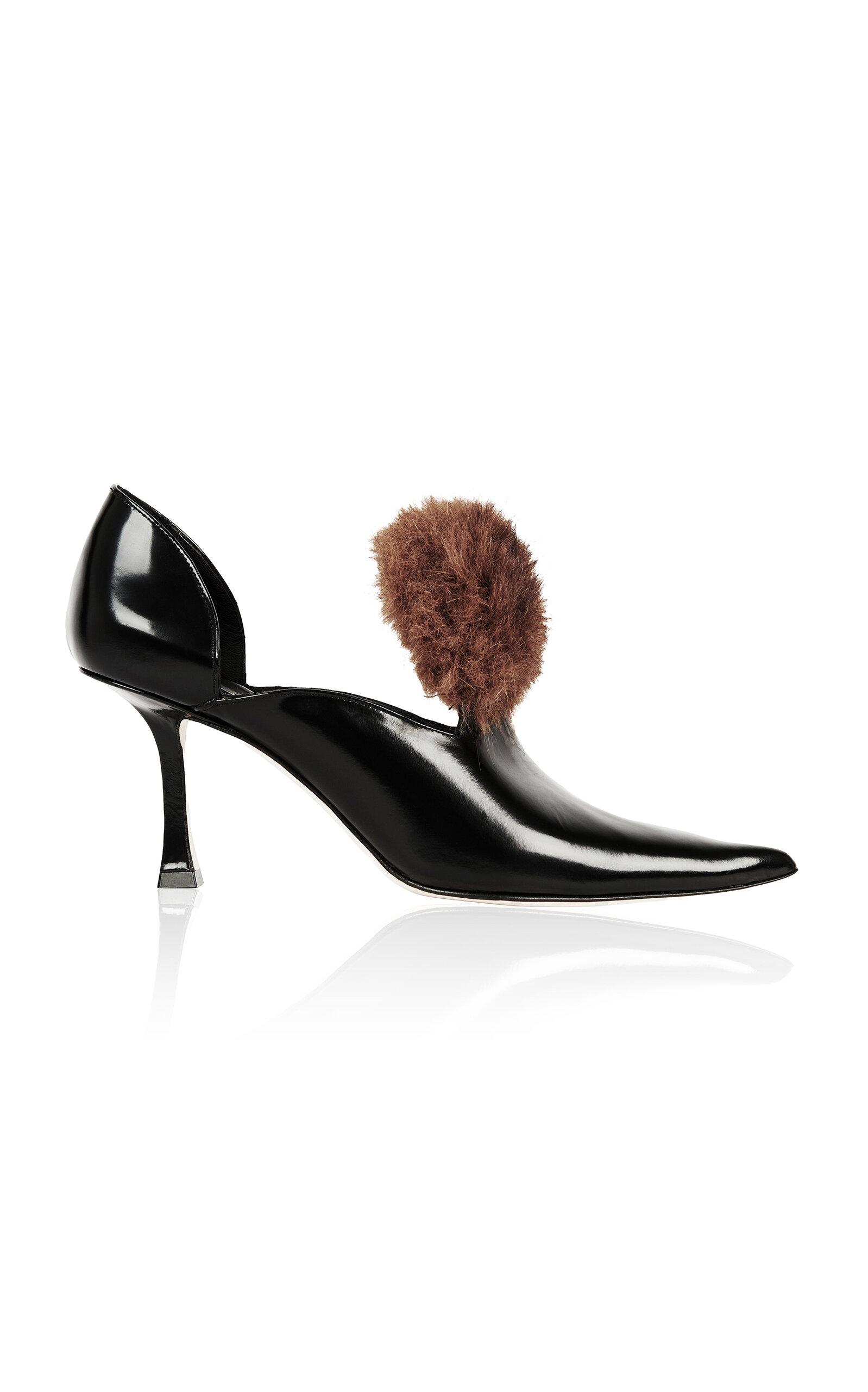A.W.A.K.E. MODE Remy Pump With Fur - Moda Operandi by A.W.A.K.E MODE