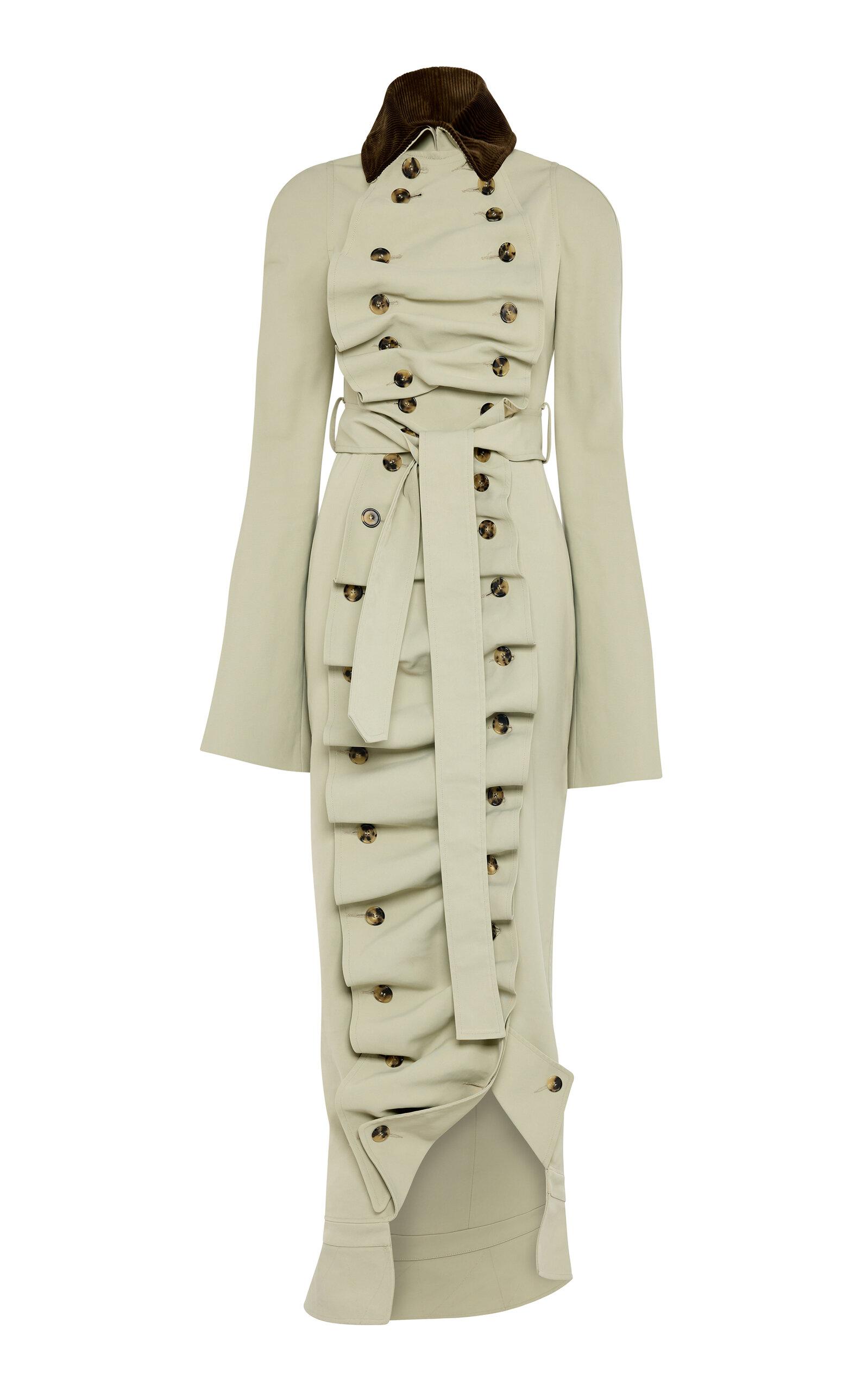 A.W.A.K.E. MODE Structured  Cotton-Blend Trench Coat - Moda Operandi by A.W.A.K.E MODE