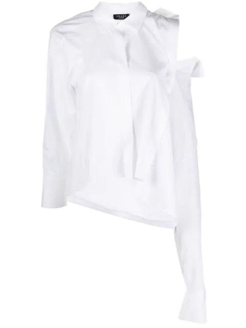 Double Collar long-sleeve shirt by A.W.A.K.E MODE