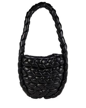 Pernille Braided Vegan Leather Shoulder Bag by A.W.A.K.E MODE