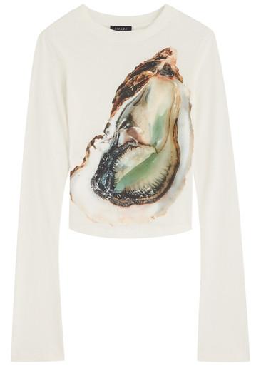 Printed cotton top by A.W.A.K.E MODE