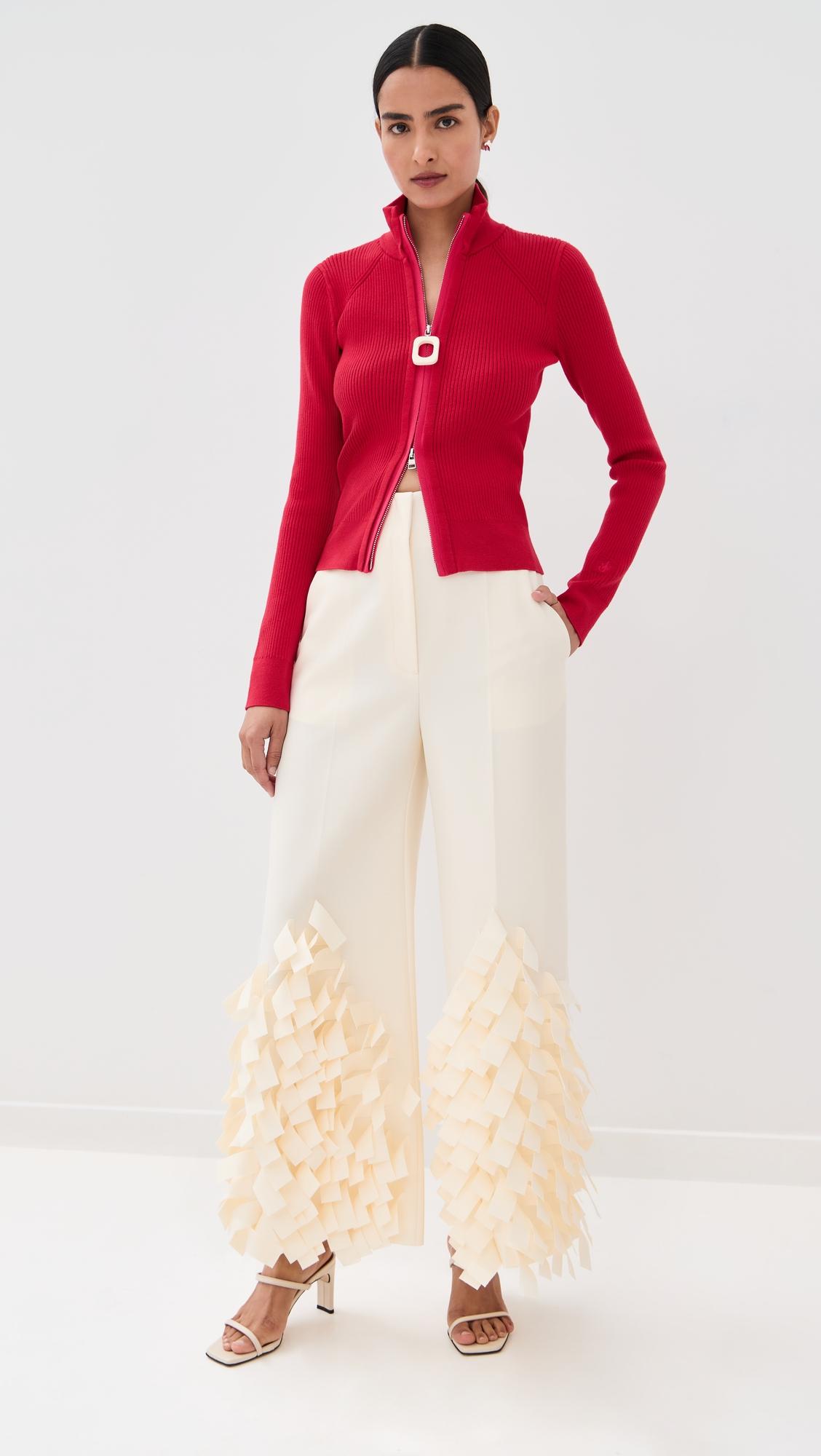 Rectangle Fringe Culottes by A.W.A.K.E MODE