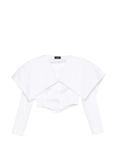 V-neck jacket by A.W.A.K.E MODE