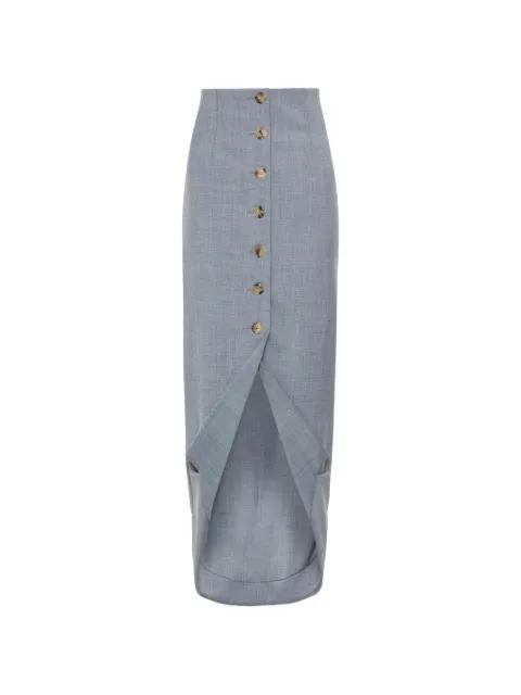 button tailored skirt by A.W.A.K.E MODE