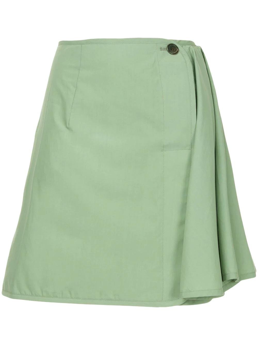 straight mini skirt by AALTO