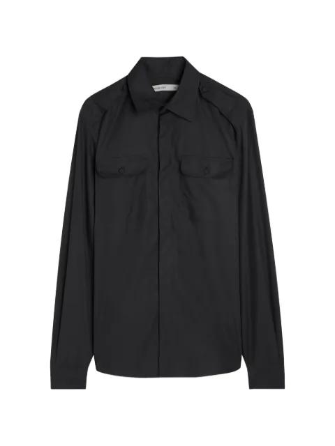 epaulette pocket-detail shirt by AARON ESH