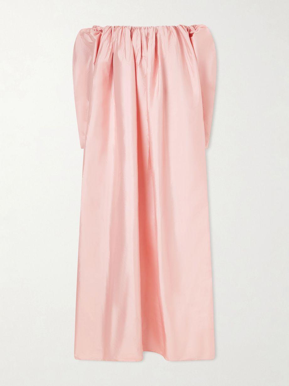 Eleanor off-the-shoulder taffeta gown by ABADIA