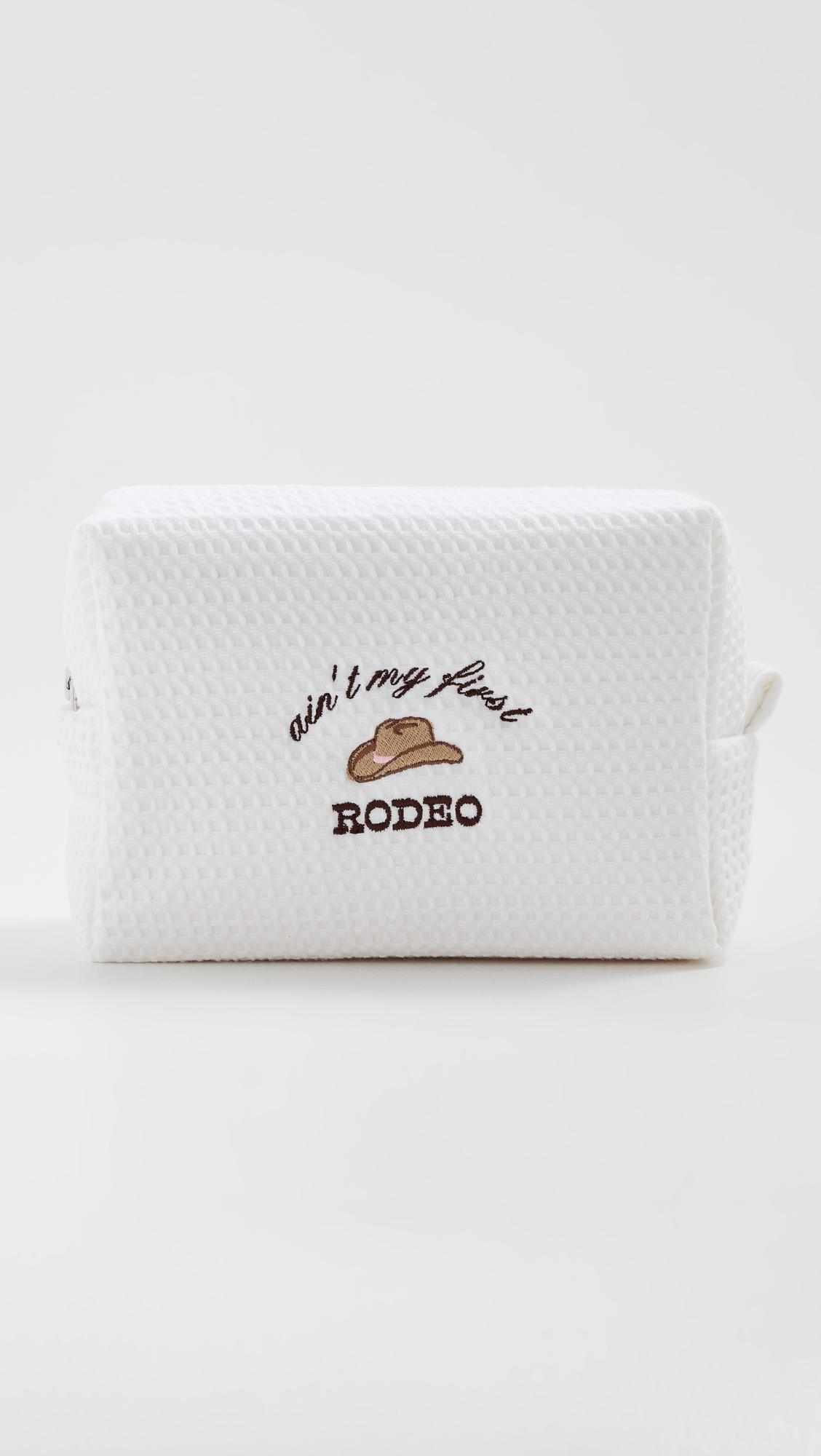 Honeymooning Waffle Pouch by ABBODE