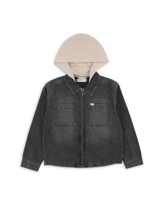 Boys' Abercrombie & Fitch Hooded Denim Jacket - Little Kid by ABERCROMBIE KIDS