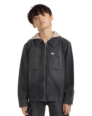 Boys' Abercrombie & Fitch Hooded Denim Jacket - Little Kid by ABERCROMBIE KIDS