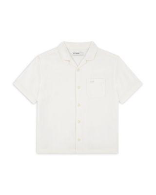 Boys' Linen-Blend Camp Shirt - Little Kid by ABERCROMBIE KIDS