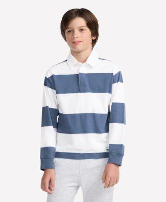 Boys Long Sleeve Rugby Polo Shirt by ABERCROMBIE KIDS