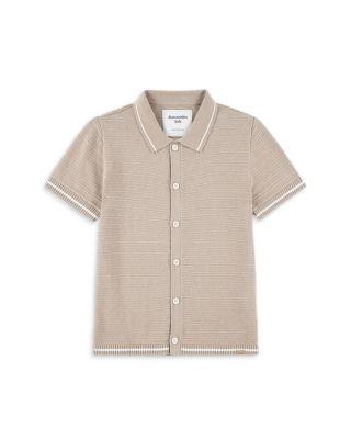 Boys' Short Sleeved Button Up Dress Shirt - Big Kid by ABERCROMBIE KIDS
