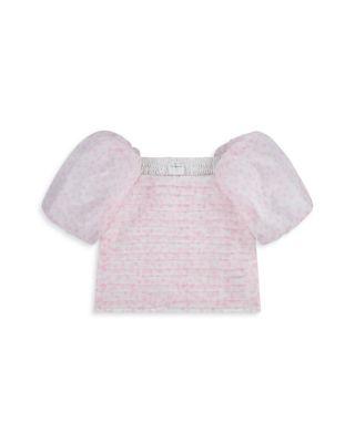 Girls' Emerson Organza Puff Sleeved Top - Little Kid by ABERCROMBIE KIDS
