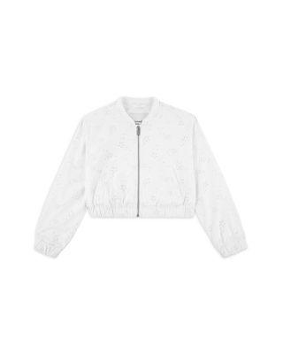 Girls' Eyelet Bomber Jacket - Big Kid by ABERCROMBIE KIDS