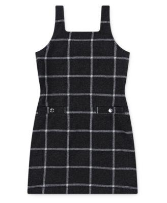 Girls Plaid Pinafore Dress by ABERCROMBIE KIDS