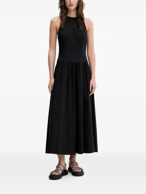 A-line halterneck midi dress by ABERCROMBIE&FITCH