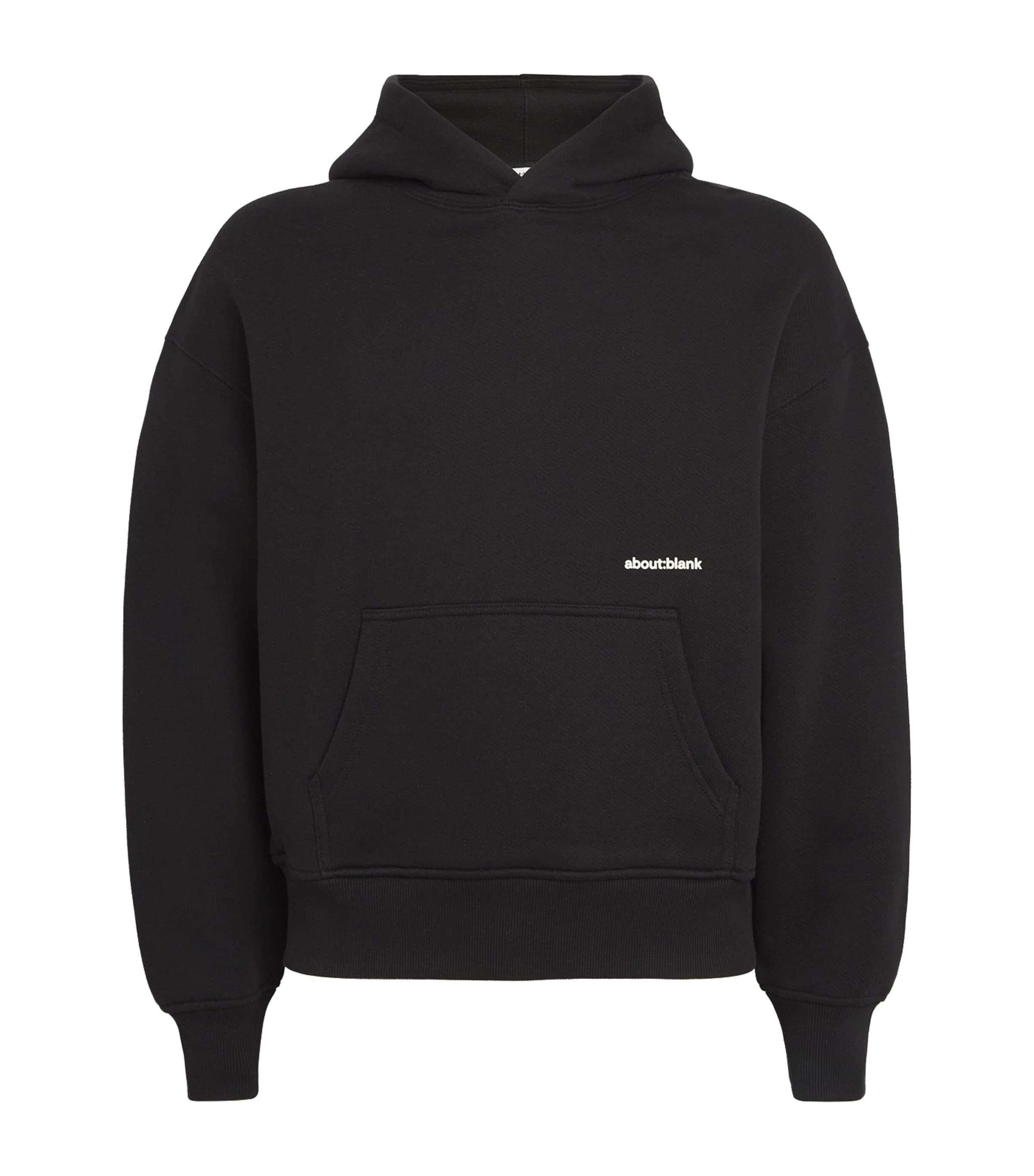 about:blank Cotton Logo Hoodie by ABOUT:BLANK